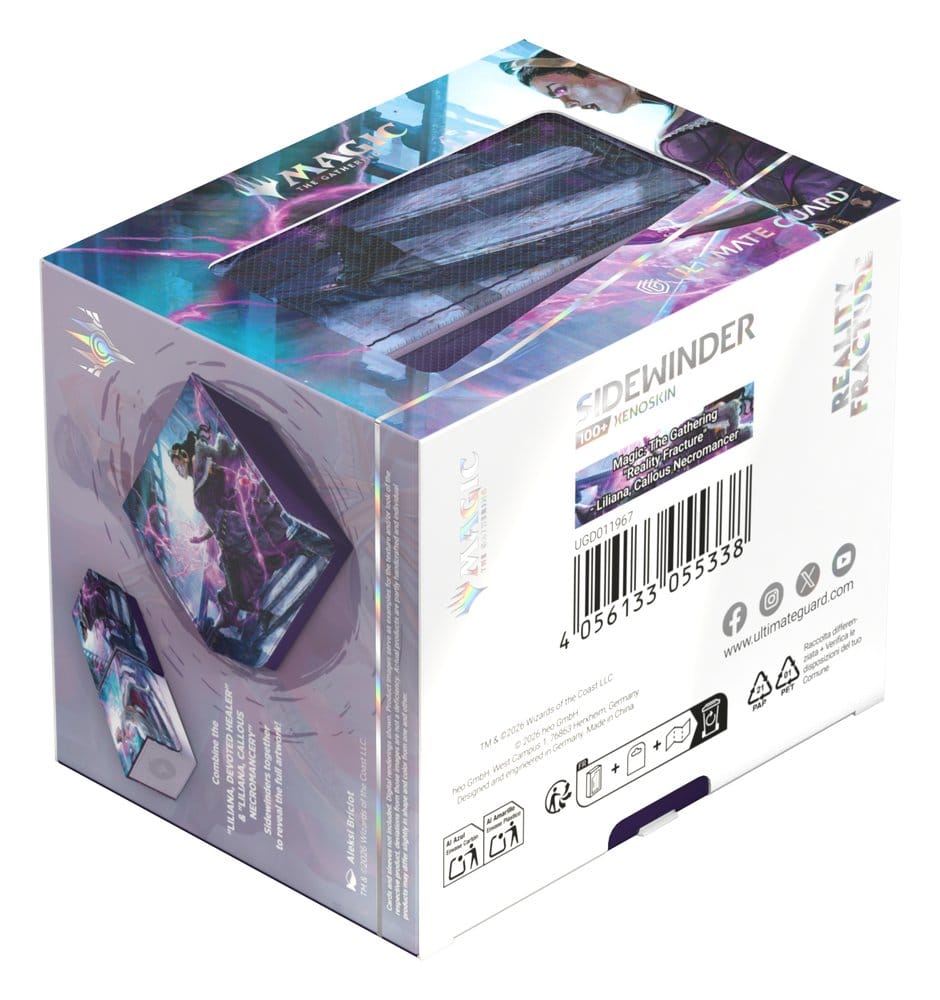 Ultimate Guard Sidewinder 100+ Xenoskin Magic: The Gathering "Reality Fracture" - Liliana, Callous Necromancer