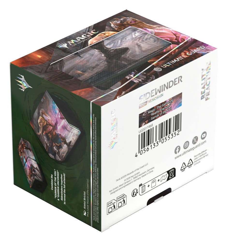 Ultimate Guard Sidewinder 100+ Xenoskin Magic: The Gathering "Reality Fracture" - Garruk of the Veil