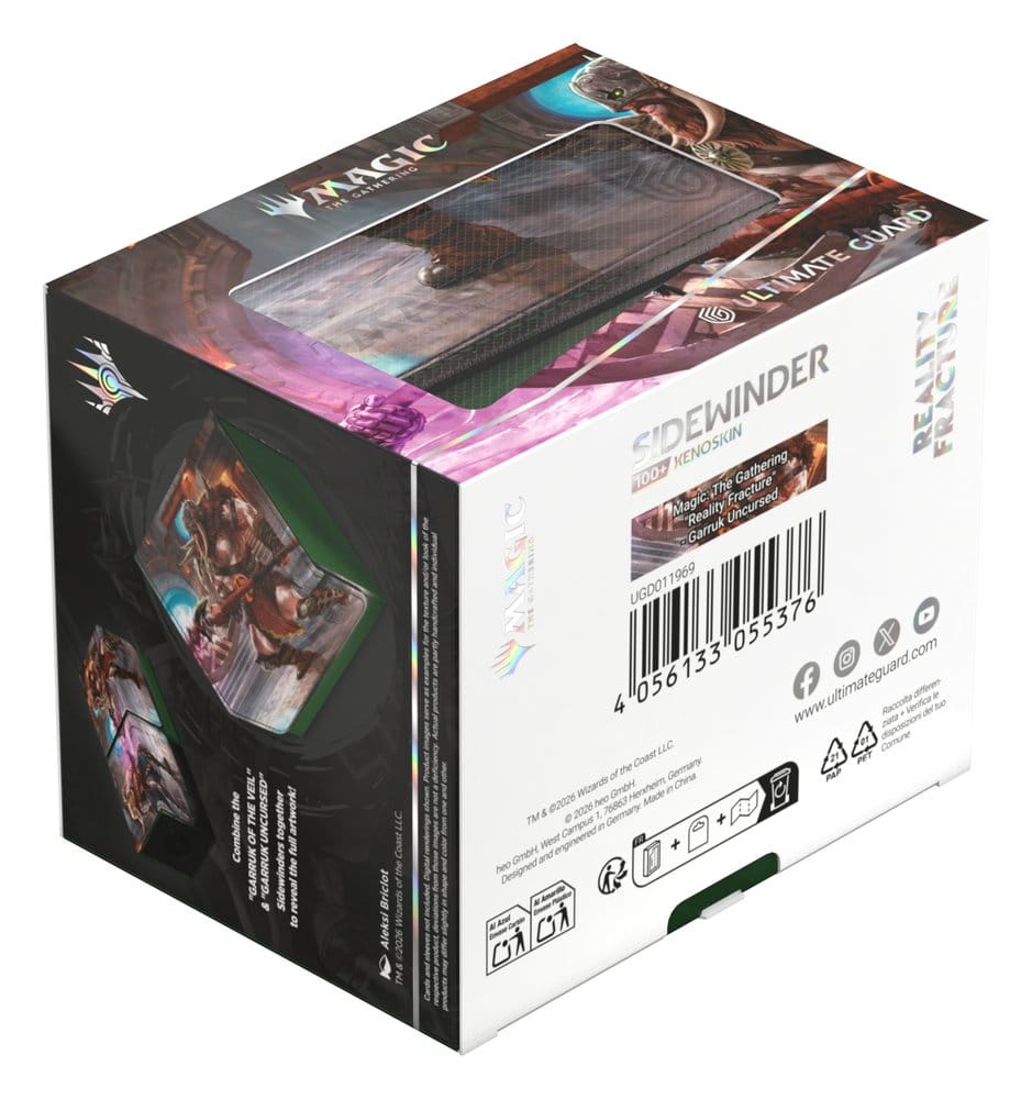Ultimate Guard Sidewinder 100+ Xenoskin Magic: The Gathering "Reality Fracture" - Garruk Uncursed