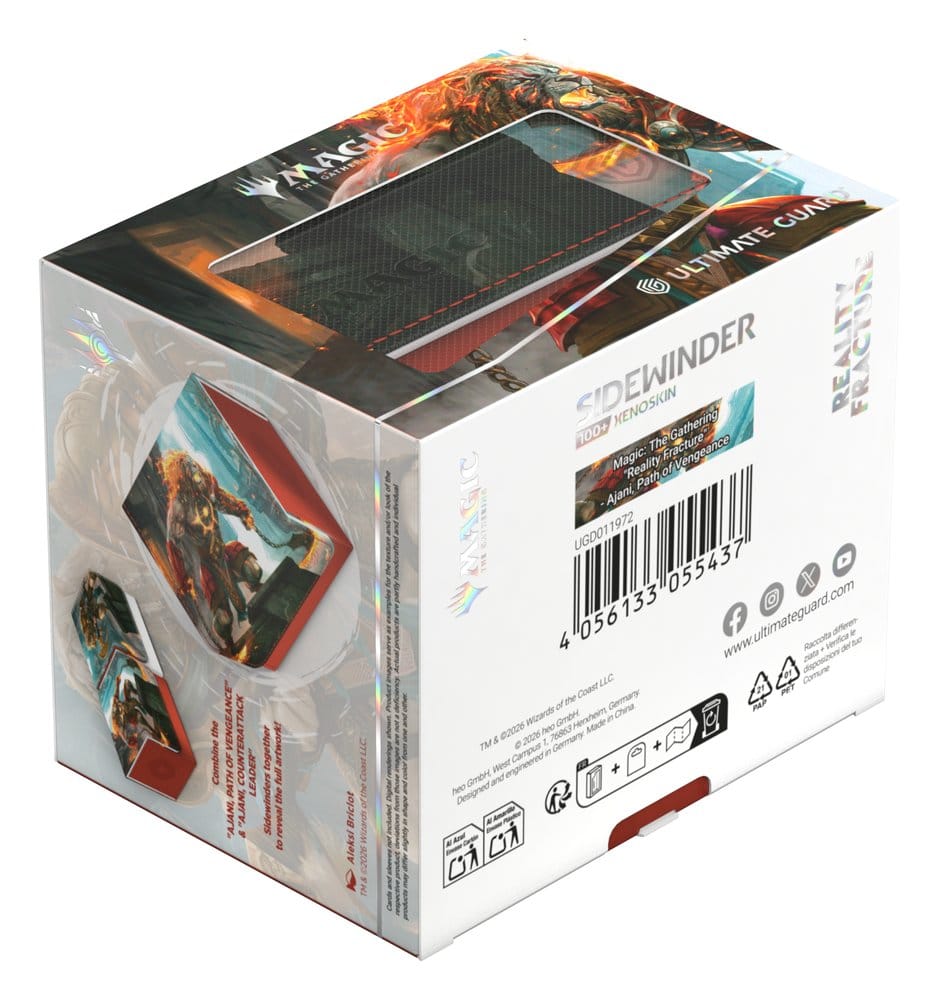 Ultimate Guard Sidewinder 100+ Xenoskin Magic: The Gathering "Reality Fracture" - Ajani, Path of Vengeance