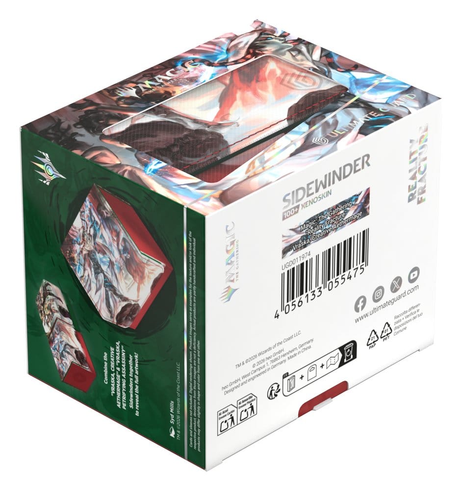Ultimate Guard Sidewinder 100+ Xenoskin Magic: The Gathering "Reality Fracture" - Vraska, Creative Aethermage