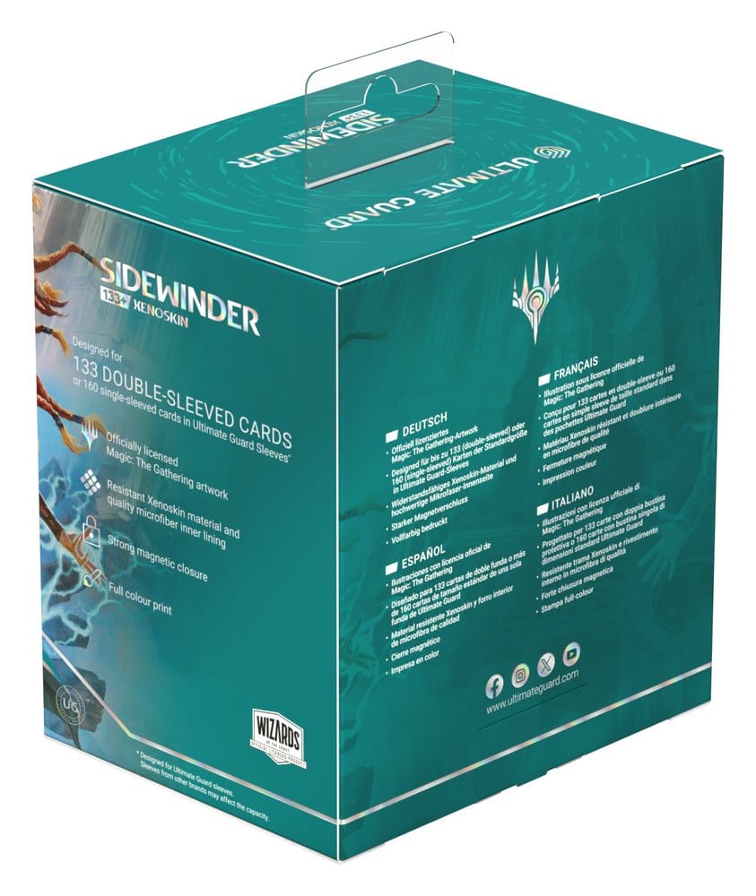 Ultimate Guard Sidewinder 133+ Xenoskin Magic: The Gathering "Reality Fracture" - Tam Beleren, Conflicted