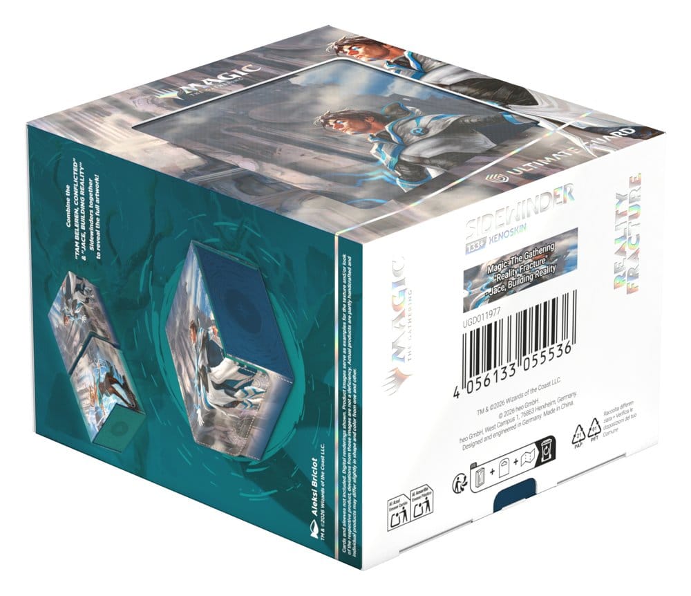 Ultimate Guard Sidewinder 133+ Xenoskin Magic: The Gathering "Reality Fracture" - Jace, Building Reality