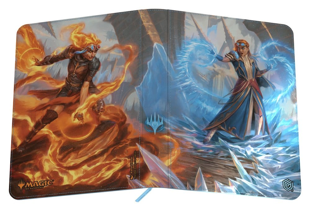 Ultimate Guard Zipfolio 360 Xenoskin Magic: The Gathering "Reality Fracture" - Chandra, Chill of Compliance / Chandra, Torch of Defiance