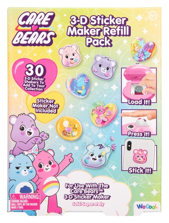 Die Glücksbärchis 3D Sticker Maker Nachfüllpackung