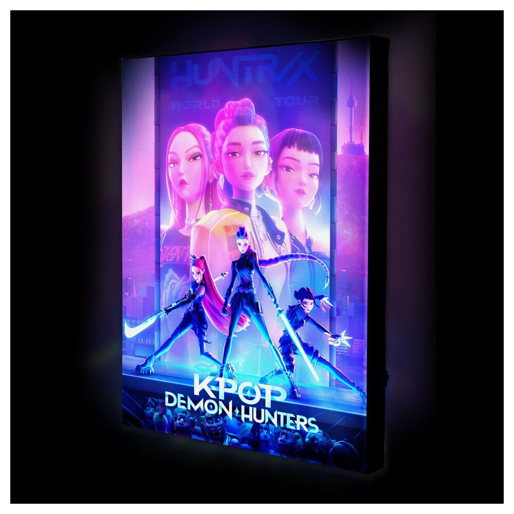 KPop Demon Hunters Canvas Print with Lighting