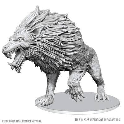 D&D Nolzur's Marvelous Miniatures Miniaturen unbemalt Dire Worg 11 cm