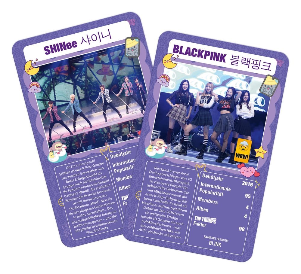 K-Pop Kartenspiel Top Trumps (DE)