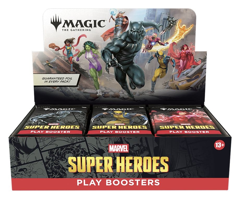 Magic the Gathering Marvel Super Heroes Play Booster-Display (30) (EN)