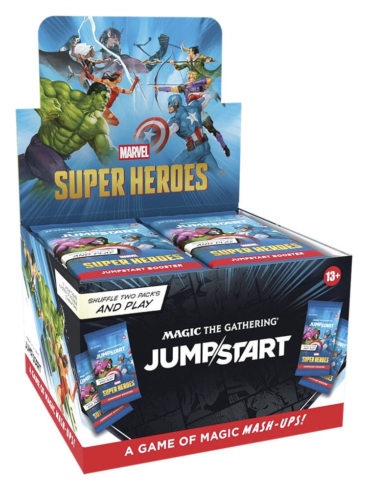 Magic the Gathering Marvel Super Heroes Jumpstart Booster-Display (24) (EN)