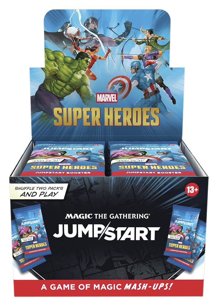 Magic the Gathering Marvel Super Heroes Jumpstart Booster-Display (24) (EN)