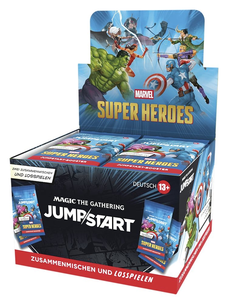 Magic the Gathering Marvel Super Heroes Jumpstart Booster-Display (24) (DE)