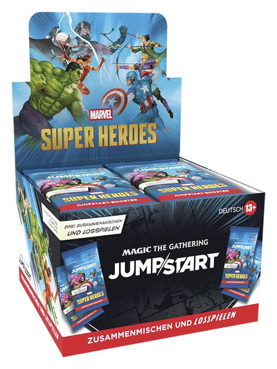 Magic the Gathering Marvel Super Heroes Jumpstart Booster-Display (24) (DE)