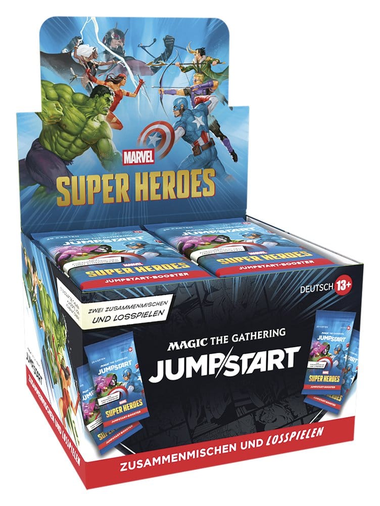 Magic the Gathering Marvel Super Heroes Jumpstart Booster-Display (24) (DE)