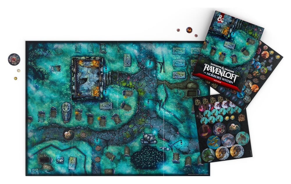 Dungeons & Dragons RPG Ravenloft: The Horrors Within Kartenpaket (EN)