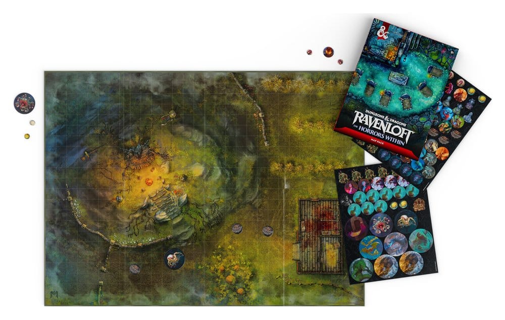 Dungeons & Dragons RPG Ravenloft: The Horrors Within Kartenpaket (EN)