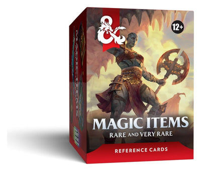 Dungeons & Dragons RPG Referenzkarten - Magische Gegenstände (Selten und Sehr selten) (EN)