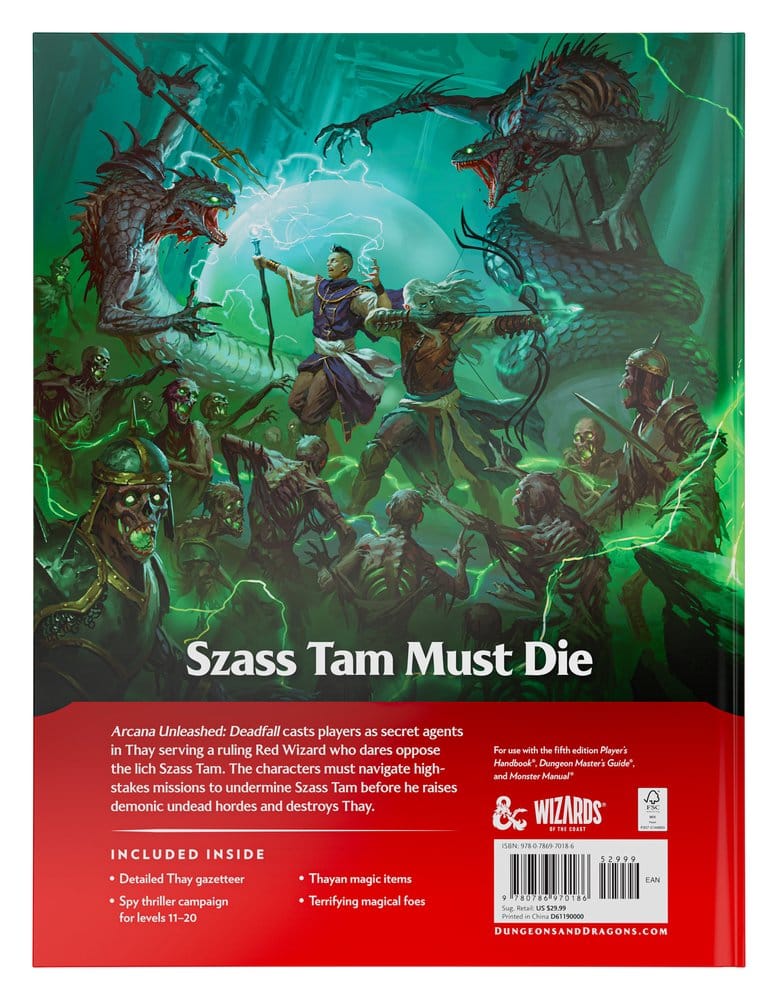 Dungeons & Dragons RPG Arcana Unleashed: Deadfall Buch (EN)