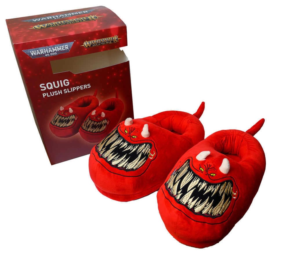 Warhammer 40,000 Hausschuhe Red Squig Slippers (One Size)