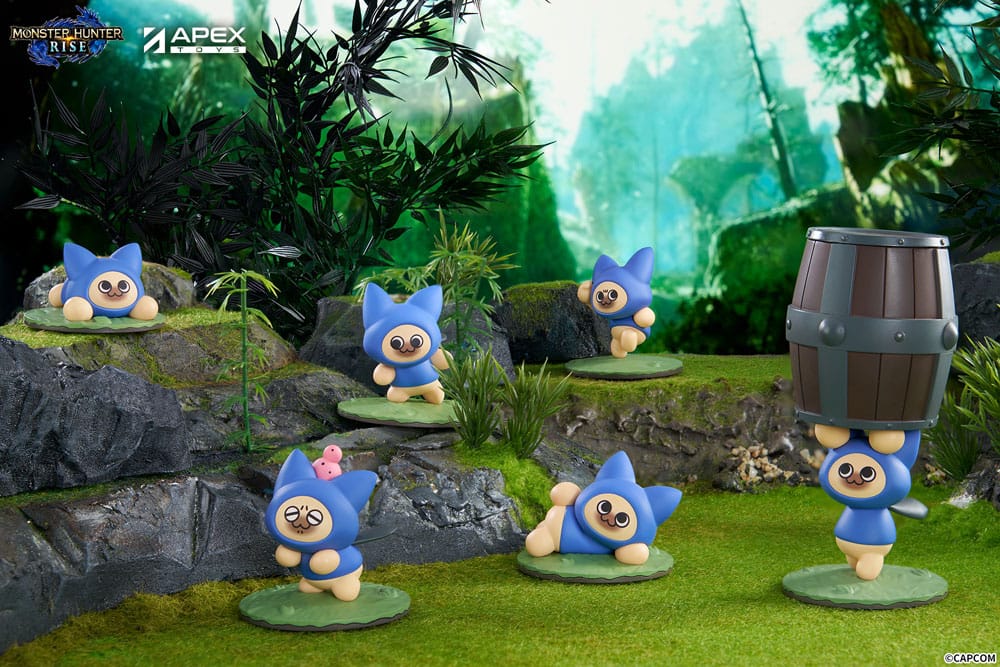 Monster Hunter Rise Trading Figure Felyne Cat (Blind Box)
