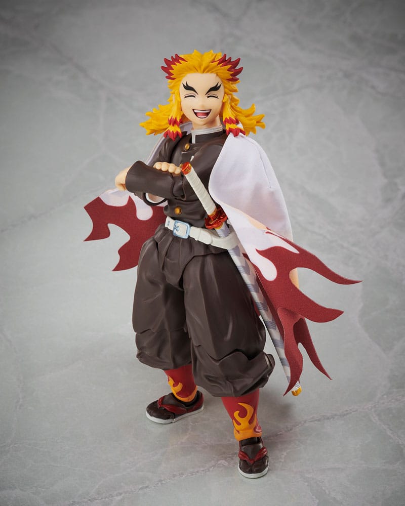 Demon Slayer: Kimetsu no Yaiba BUZZmod Actionfigur 1/12 Kyojuro Rengoku 14 cm