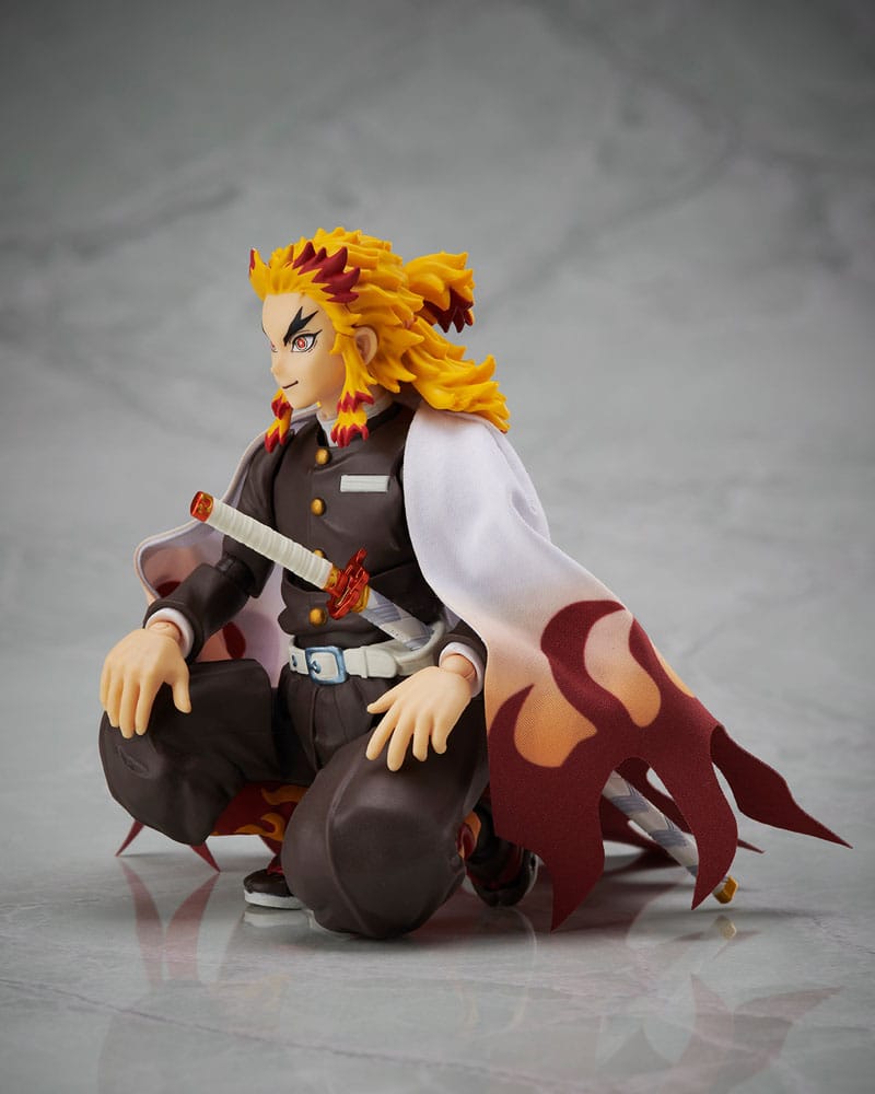 Demon Slayer: Kimetsu no Yaiba BUZZmod Actionfigur 1/12 Kyojuro Rengoku 14 cm