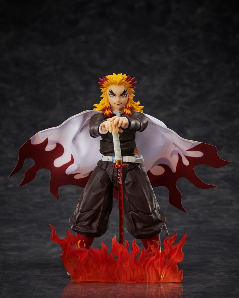 Demon Slayer: Kimetsu no Yaiba BUZZmod Actionfigur 1/12 Kyojuro Rengoku 14 cm