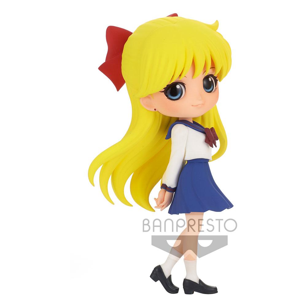 Sailor Moon Eternal The Movie Q Posket Minifigur Minako Aino Ver. A 14 cm