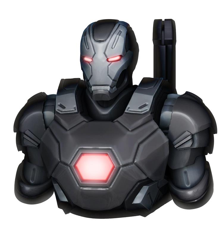 Marvel Comics Spardose War Machine Mark III 20 cm
