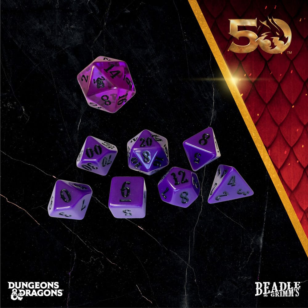 Dungeons & Dragons Classic Module Dice Set Journey to the Barrier Peaks (7)    