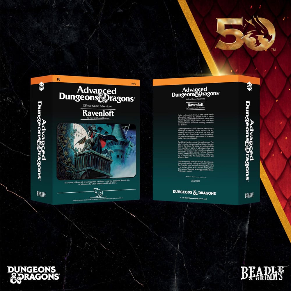 Dungeons & Dragons Classic Module Dice Set Ravenloft (7)    