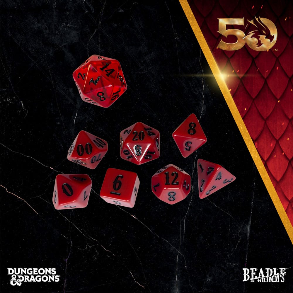 Dungeons & Dragons Classic Module Dice Set Ravenloft (7)    
