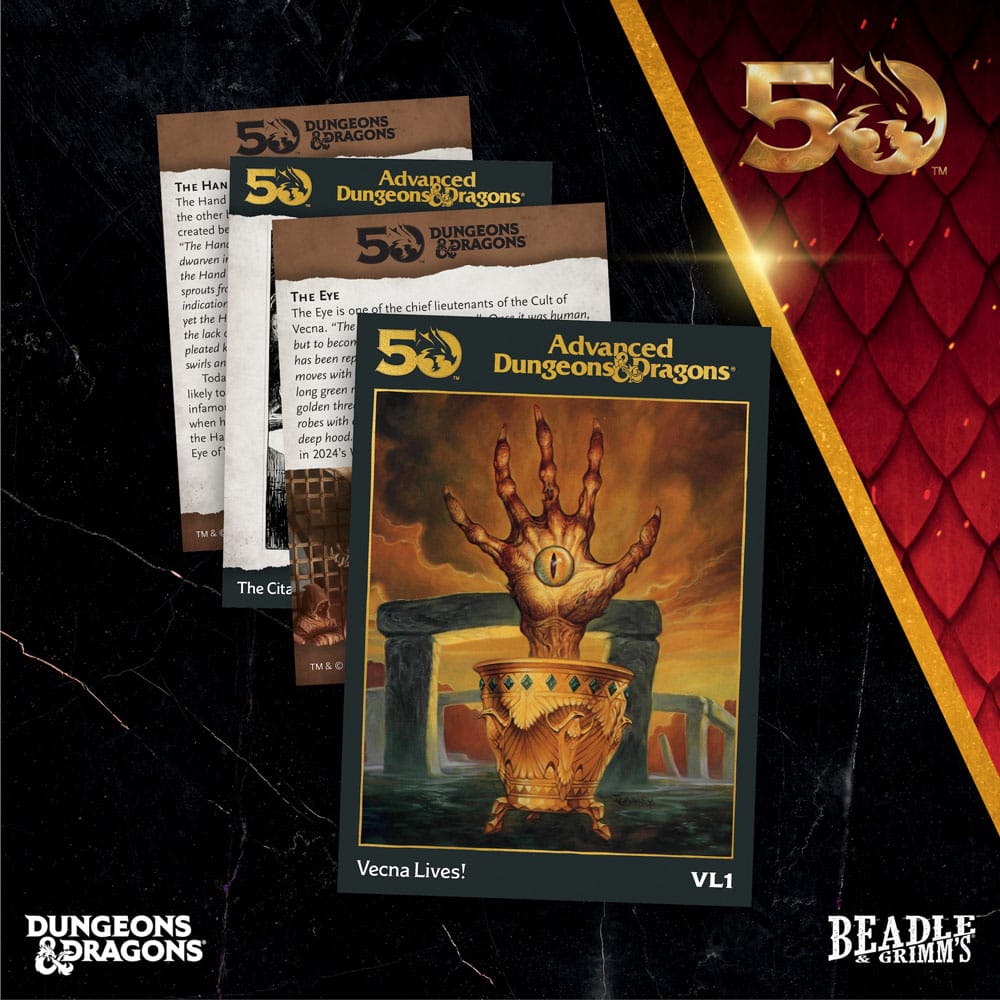 Dungeons & Dragons Classic Module Dice Set Vecna Lives (7)    