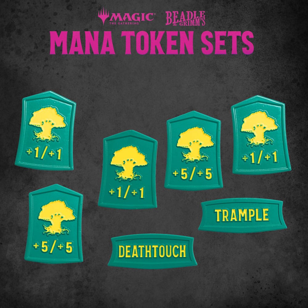 Magic the Gathering Dice and Token Pack Green Mana (EN)