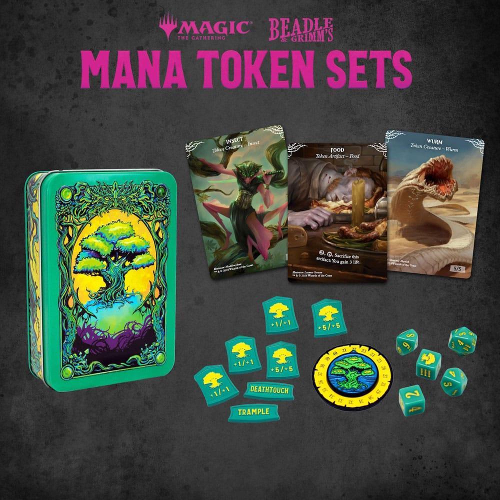 Magic the Gathering Dice and Token Pack Green Mana (EN)
