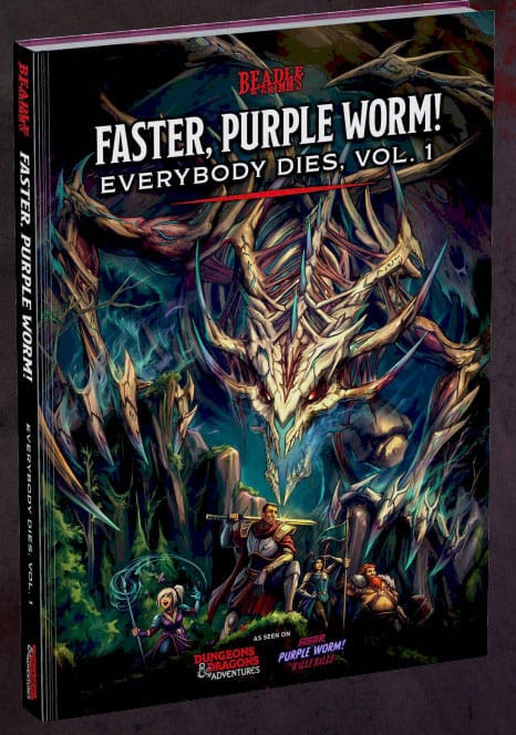 Dungeons & Dragons Adventure Book "Faster, Purple Worm!" (EN)