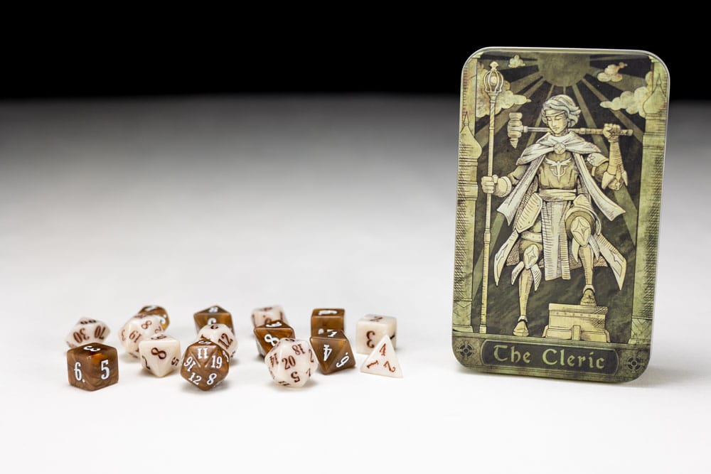 Character Class Classic RPG Würfel Set Cleric (14)