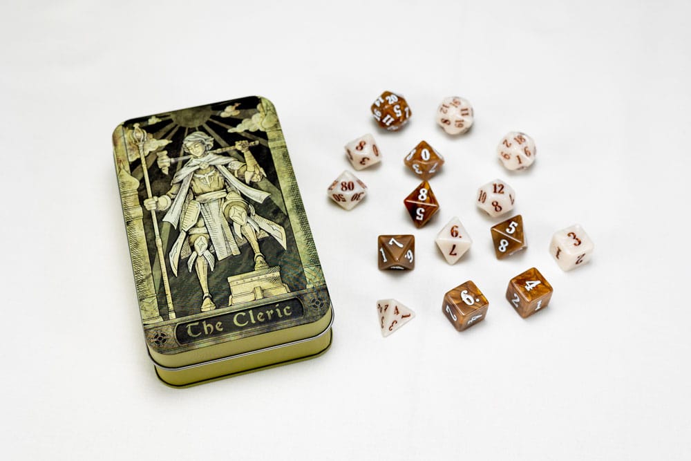 Character Class Classic RPG Dice Set Cleric (14)    