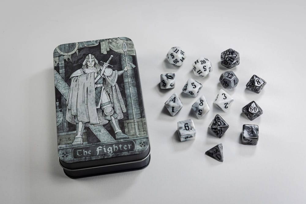 Character Class Classic RPG Dice Set Fighter (15)    