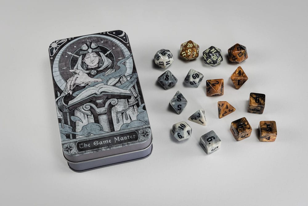 Character Class Classic RPG Dice Set Game Master (16)    