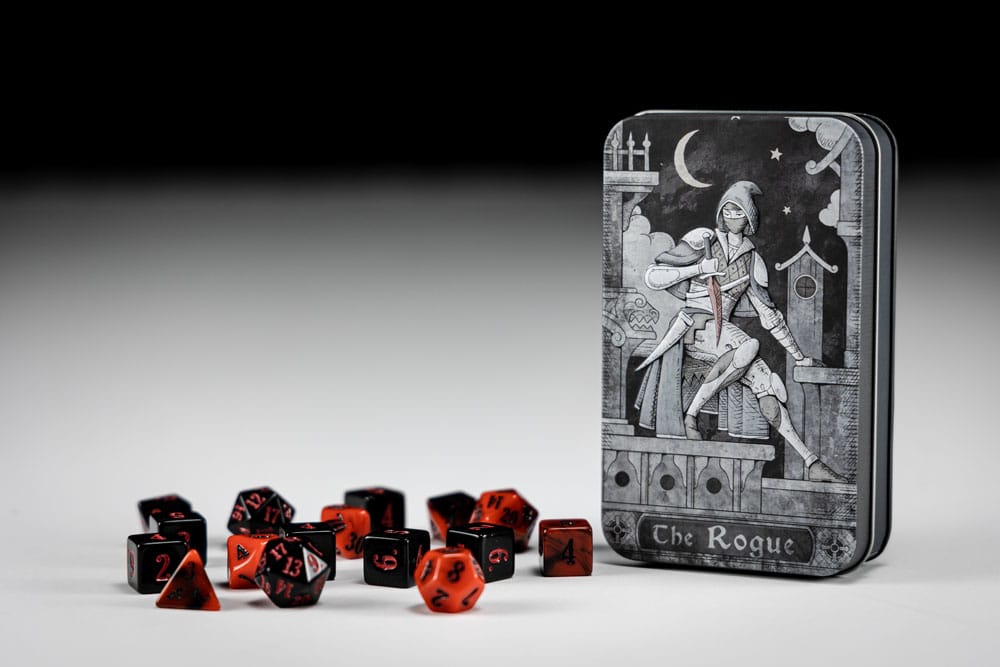 Character Class Classic RPG Würfel Set Rogue (16)