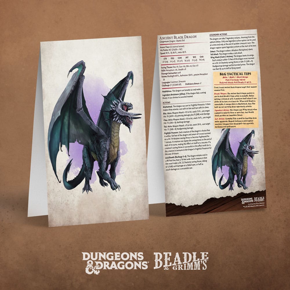 Dungeons & Dragons RPG Begegnungskarten Challenge Rating 7+: Pack 1 (EN)