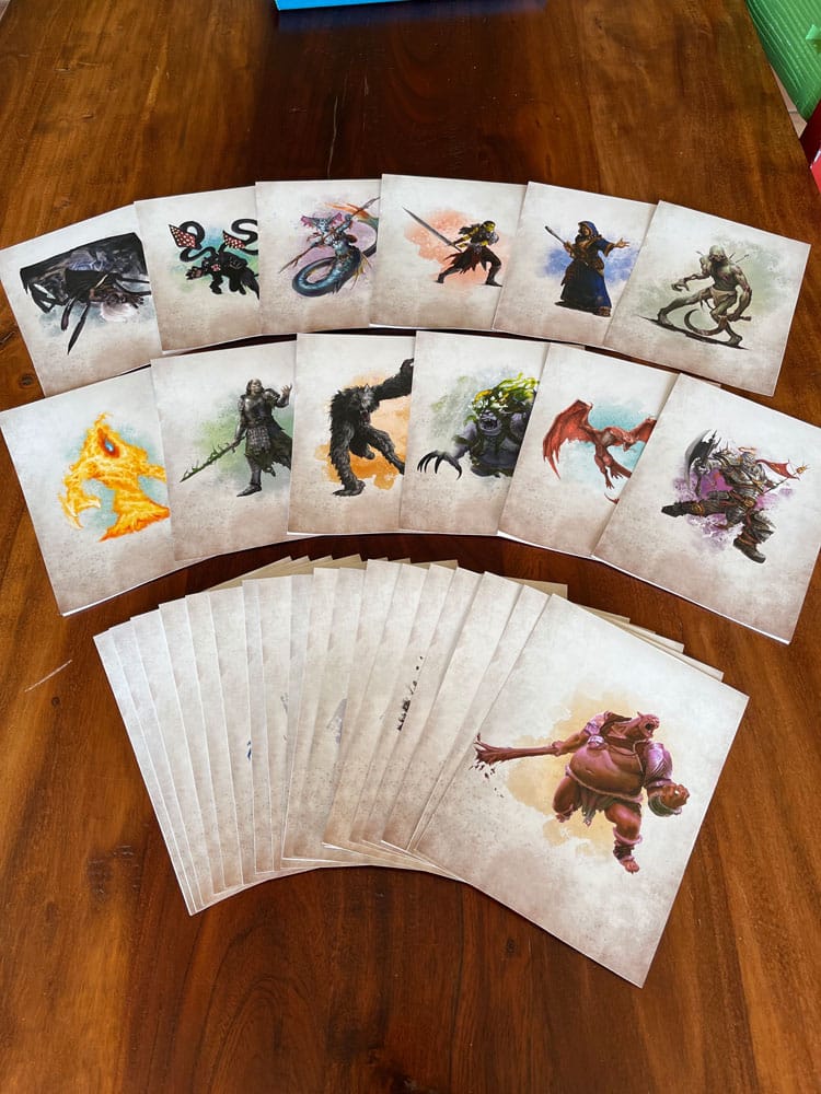 Dungeons & Dragons RPG Encounter Cards Challenge Rating 0-6: Pack 1 (EN)