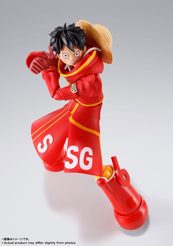 One Piece S.H.Figuarts Actionfigur Monkey D. Ruffy Future Island Egghead 15 cm