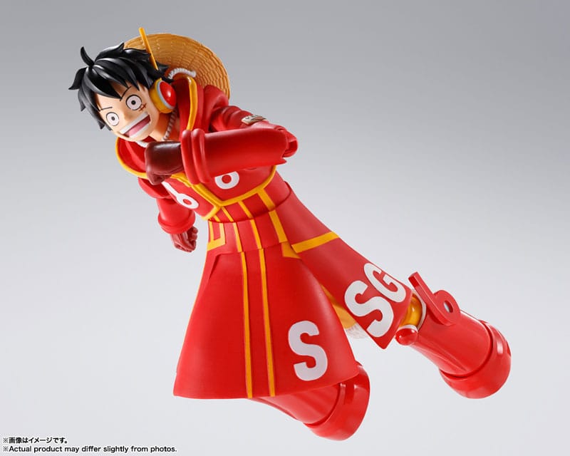 One Piece S.H.Figuarts Actionfigur Monkey D. Ruffy Future Island Egghead 15 cm