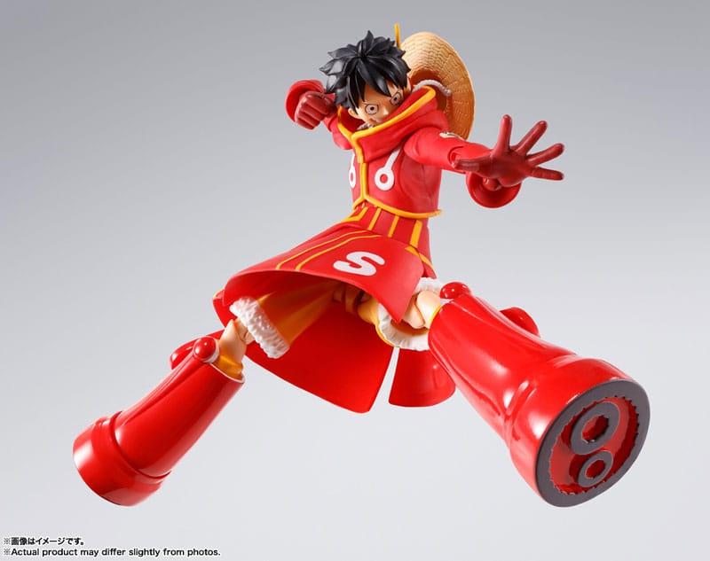 One Piece S.H.Figuarts Actionfigur Monkey D. Ruffy Future Island Egghead 15 cm