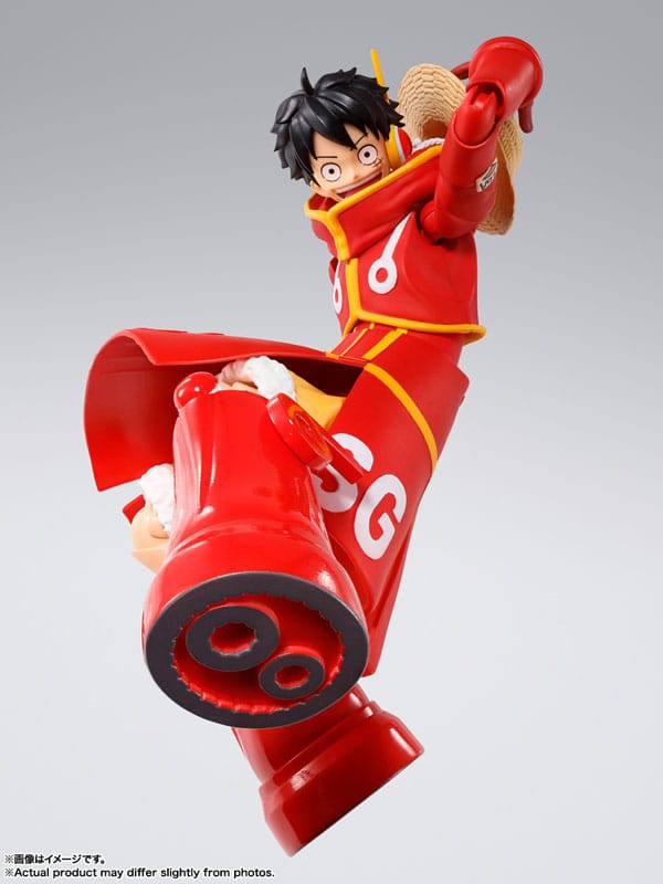 One Piece S.H.Figuarts Actionfigur Monkey D. Ruffy Future Island Egghead 15 cm
