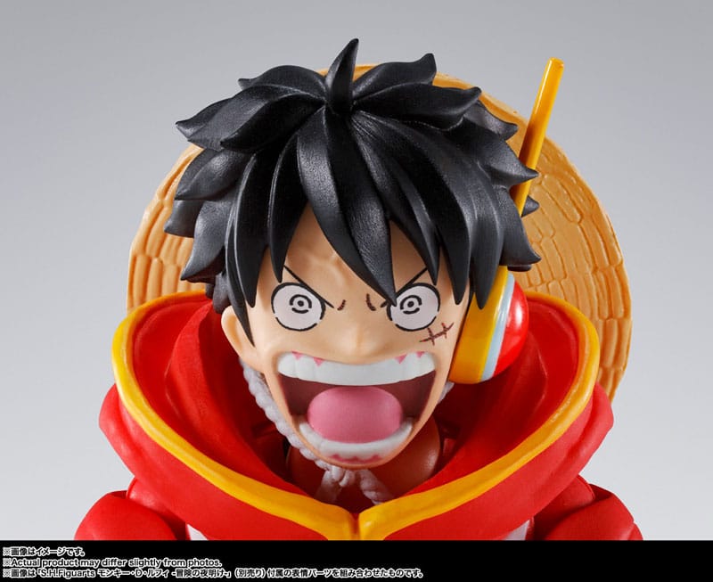 One Piece S.H.Figuarts Actionfigur Monkey D. Ruffy Future Island Egghead 15 cm