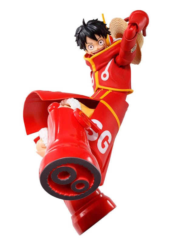 One Piece S.H.Figuarts Actionfigur Monkey D. Ruffy Future Island Egghead 15 cm