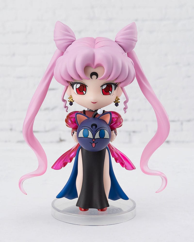 Pretty Guardian Sailor Moon R Figuarts mini Action Figure Black Lady 9 cm 